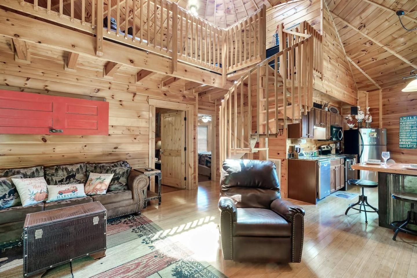 Mountain View Family Cabin W Game Room & Pool セバービル エクステリア 写真