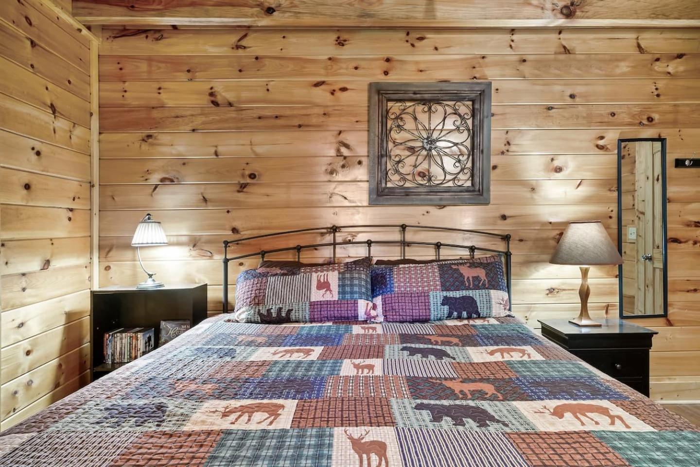 Mountain View Family Cabin W Game Room & Pool セバービル エクステリア 写真