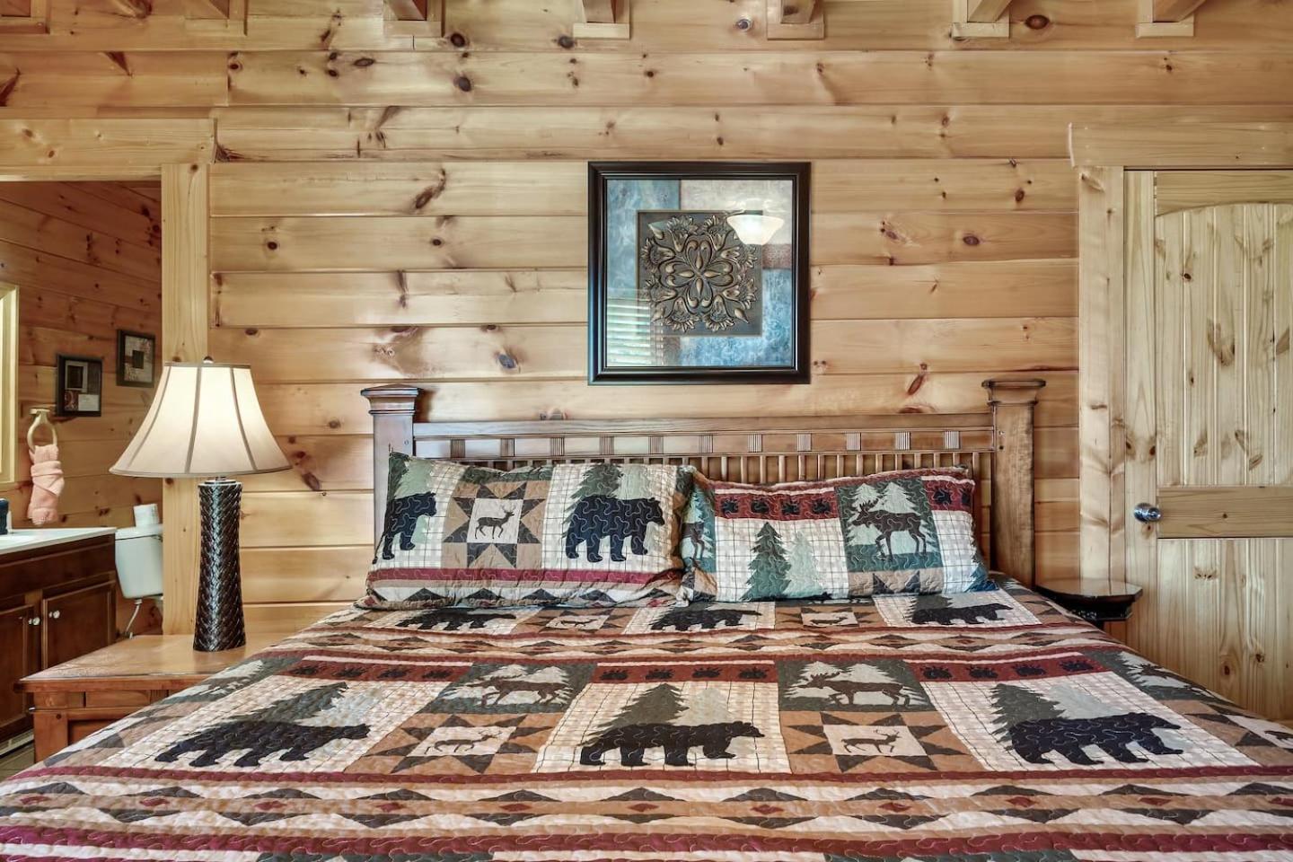Mountain View Family Cabin W Game Room & Pool セバービル エクステリア 写真