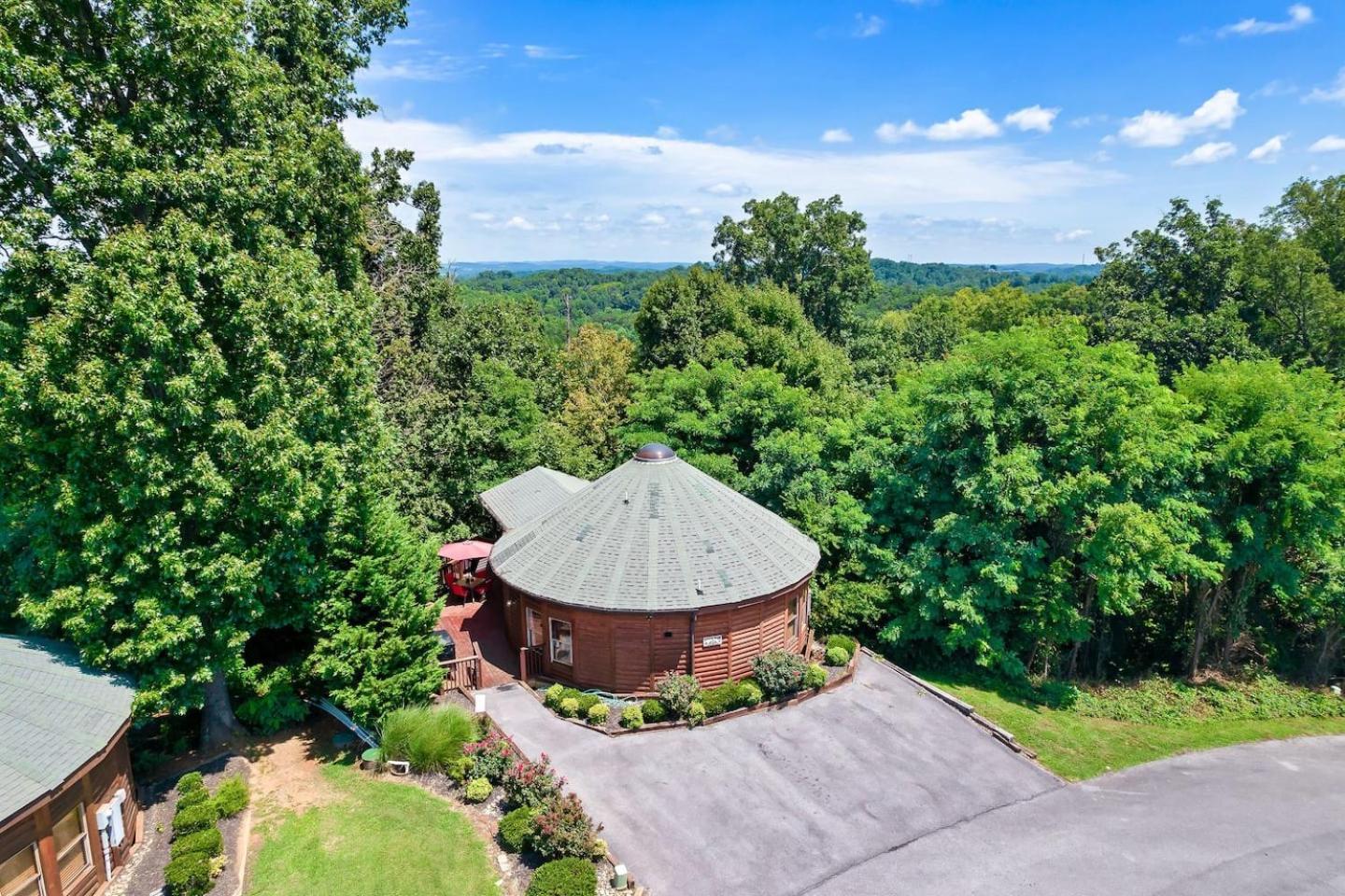 Mountain View Family Cabin W Game Room & Pool セバービル エクステリア 写真