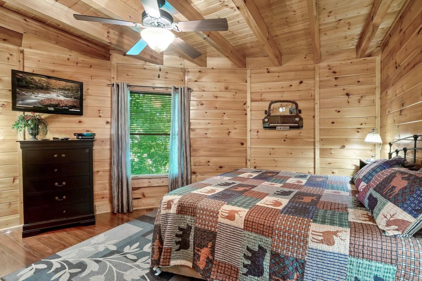 Mountain View Family Cabin W Game Room & Pool セバービル エクステリア 写真