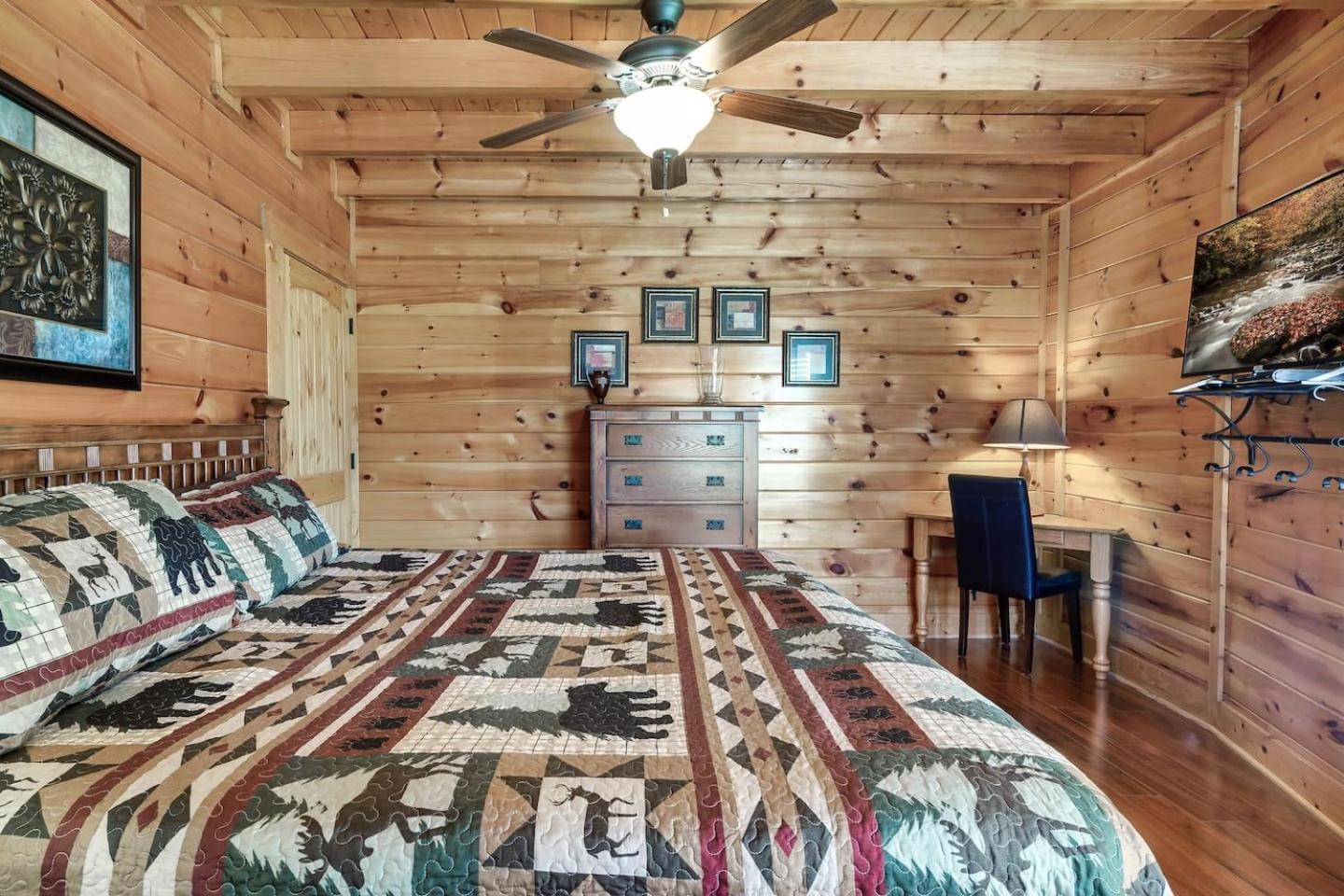 Mountain View Family Cabin W Game Room & Pool セバービル エクステリア 写真